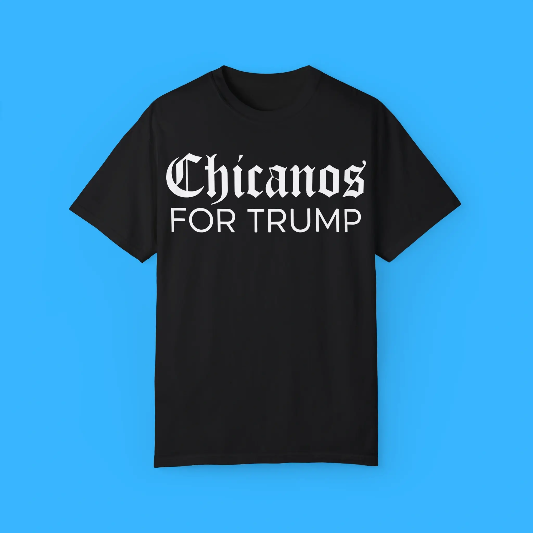 Ms.-Pulido-Wearing-Chicanos-For-Trump-T-Shirt Ms. Pulido Wearing Chicanos For Trump Shirt