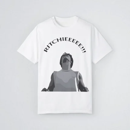 Ritchieeee Ritchie Valens Scream La Bamba Movie Meme Shirt