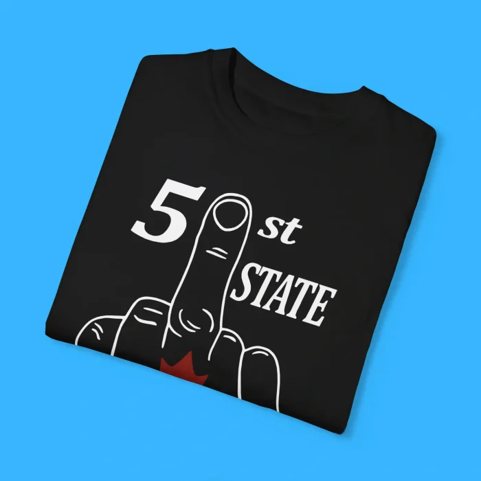 51 St State My Ass Canada Middle Finger Shirts