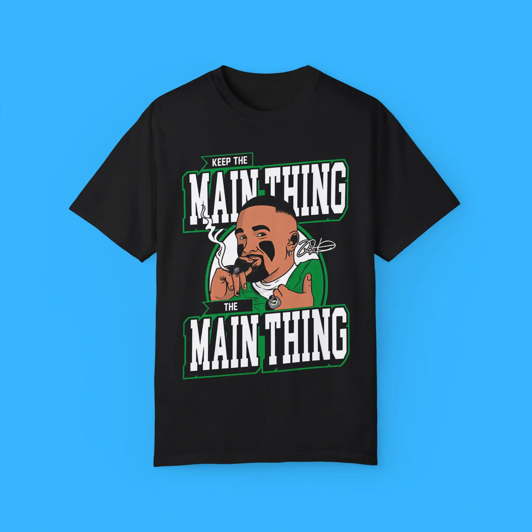 Jalen-Hurts-Keep-The-Main-Thing-The-Main-Thing-Shirt Jalen Hurts Keep The Main Thing The Main Thing Shirt