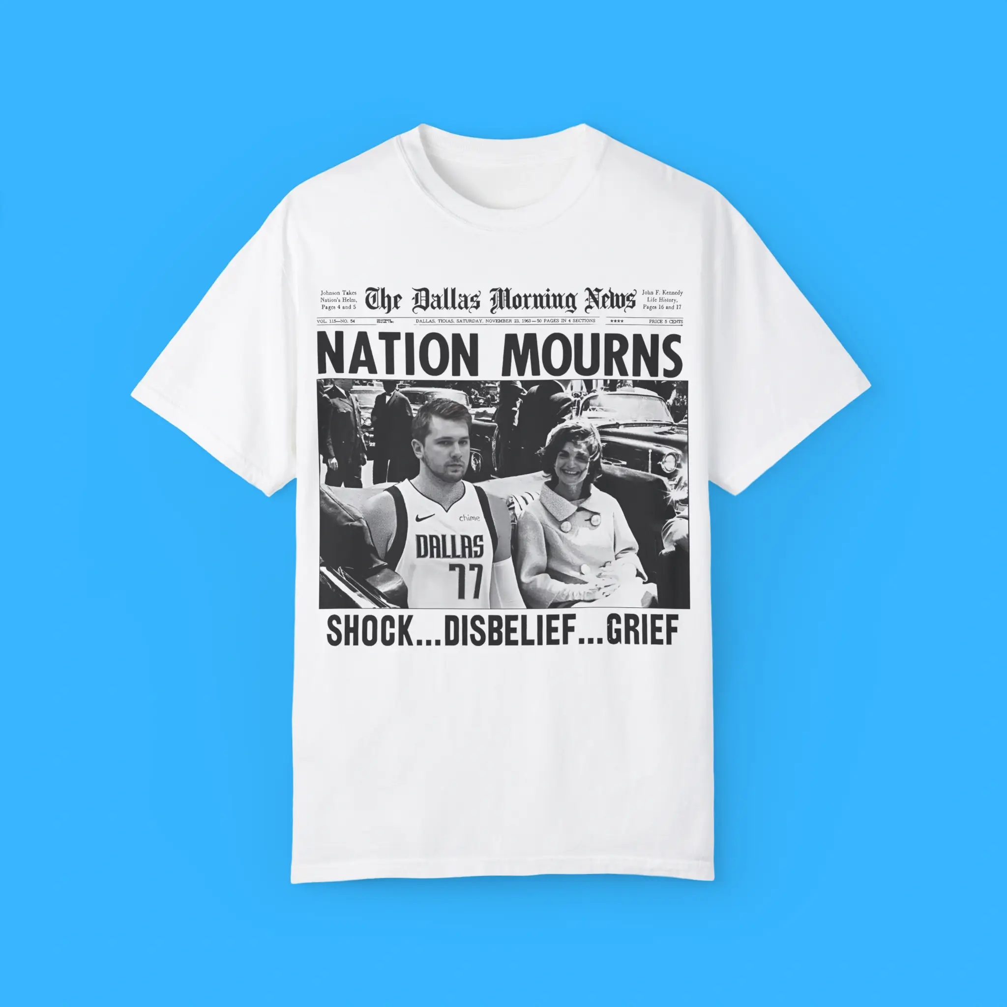 Nation-Mourns-Sock-Disbelief-Grief-Luka-Shirt Nation Mourns Sock Disbelief Grief Luka Shirt