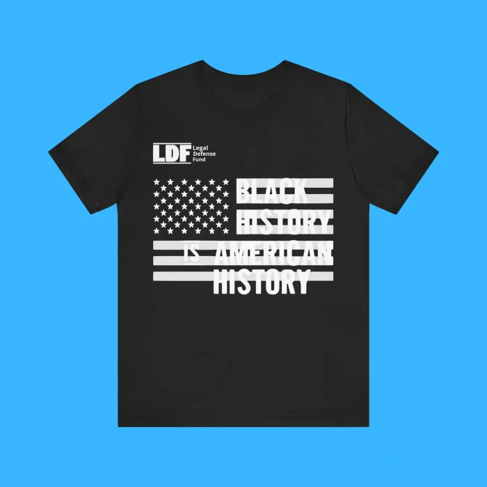 Samuel L Jackson wearing Black History Is American History Premium Shirt