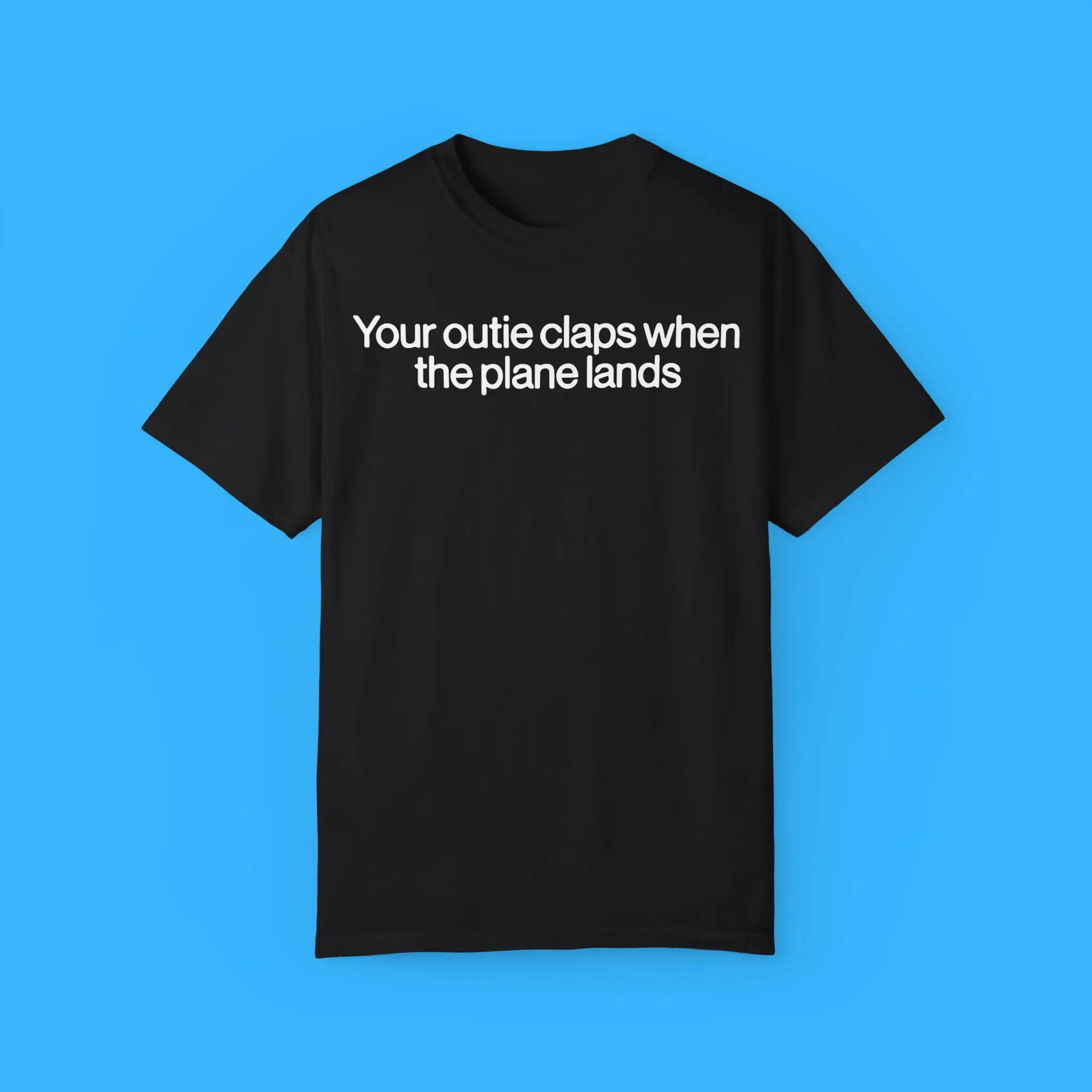 Your-Outie-Claps-When-The-Plane-Lands-Shirt Your Outie Claps When The Plane Lands Shirt