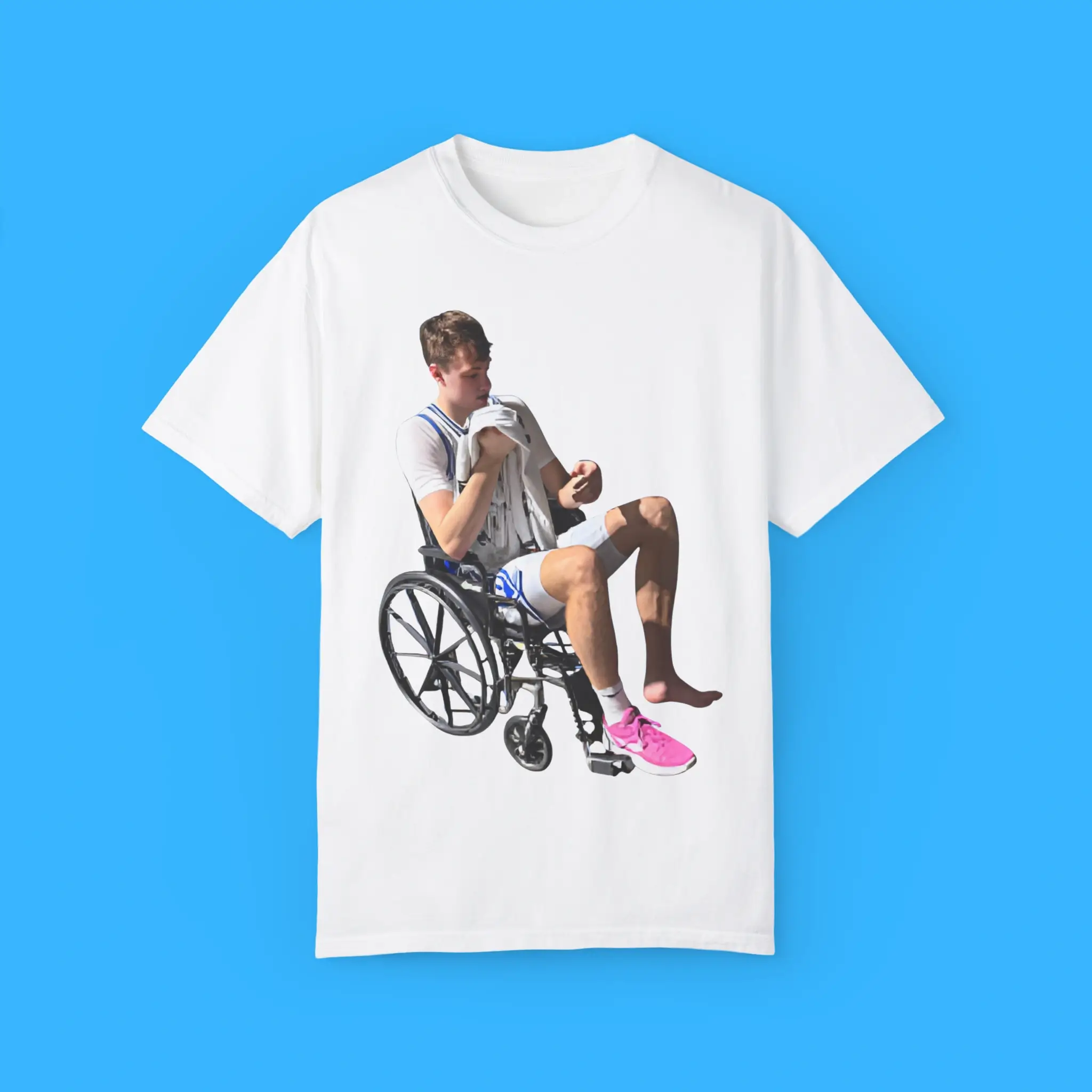 Cooper-Flagg-In-Wheelchair-Shirt Cooper Flagg In Wheelchair Shirt