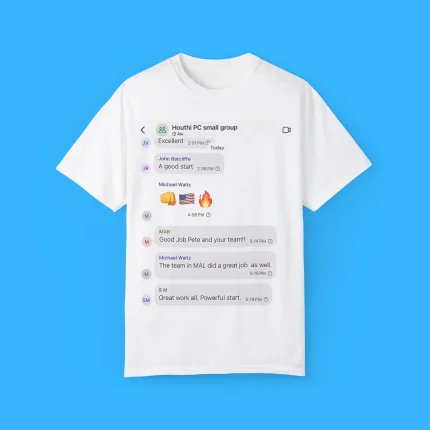Houthi PC Small Group Text Shirt