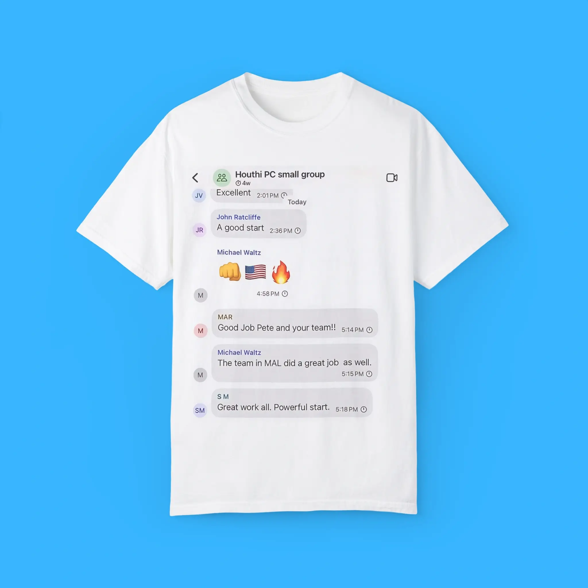 Houthi-PC-Small-Group-Text-Shirt Houthi PC Small Group Text Shirt