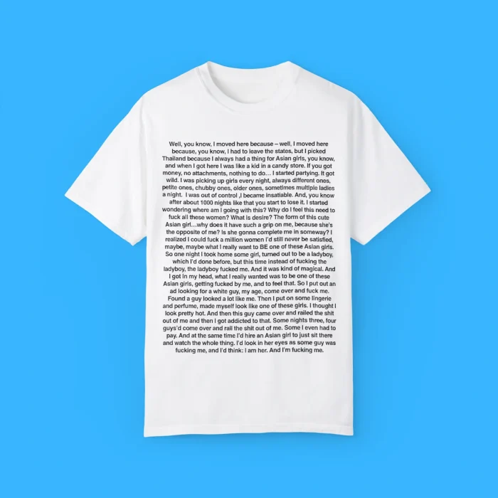 Sam Rockwell Monologue Shirt
