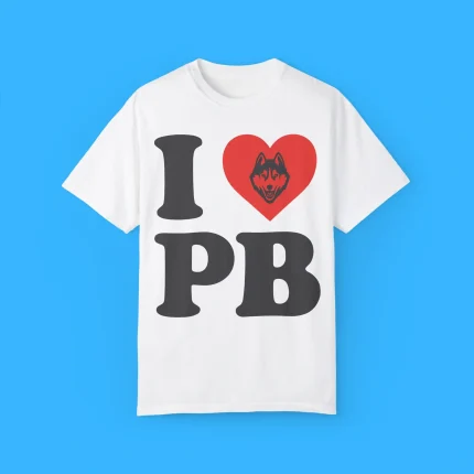 UConn Huskies I Love PB Shirt