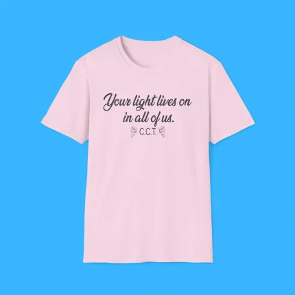 Coral Terpening Your Light Lives On In All Of Us Shirt