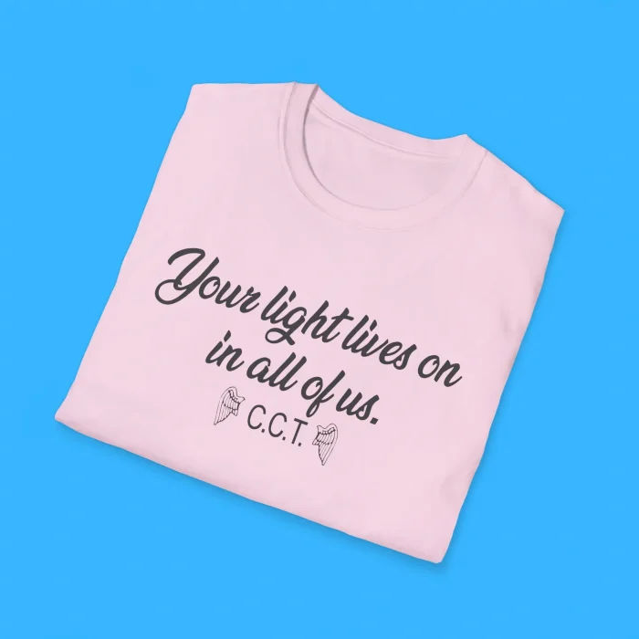 Coral Terpening Your Light Lives On In All Of Us Shirts