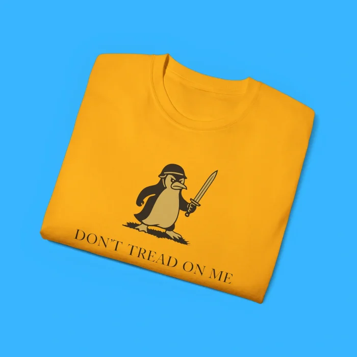 Don’t Tread On Me Penguin Gadsden Flag Shirt