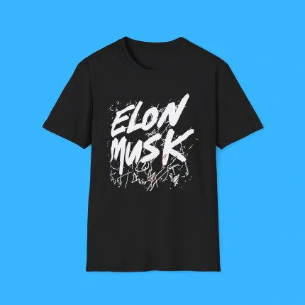 Elon Musk Text Scratchy Shirt