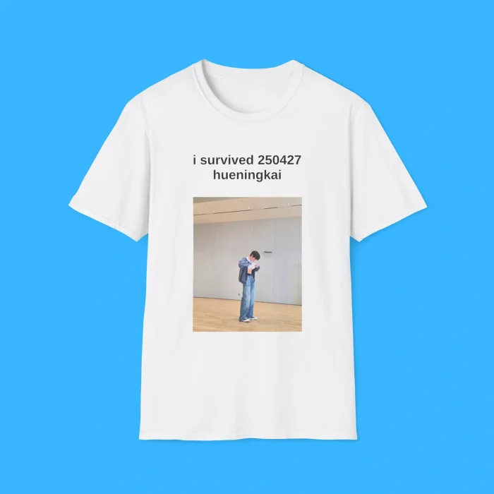 I Survived 250427 Hueningkai White Shirt