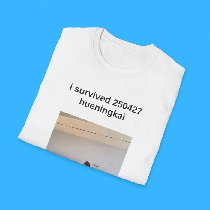 I Survived 250427 Hueningkai White Shirts