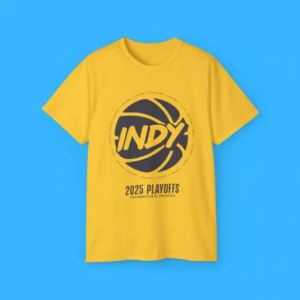 Indiana Pacers Basketball 2025 Playoffs Indianapolis Indiana Shirt