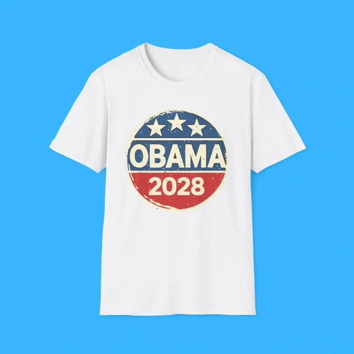 Obama 2028 White Shirt