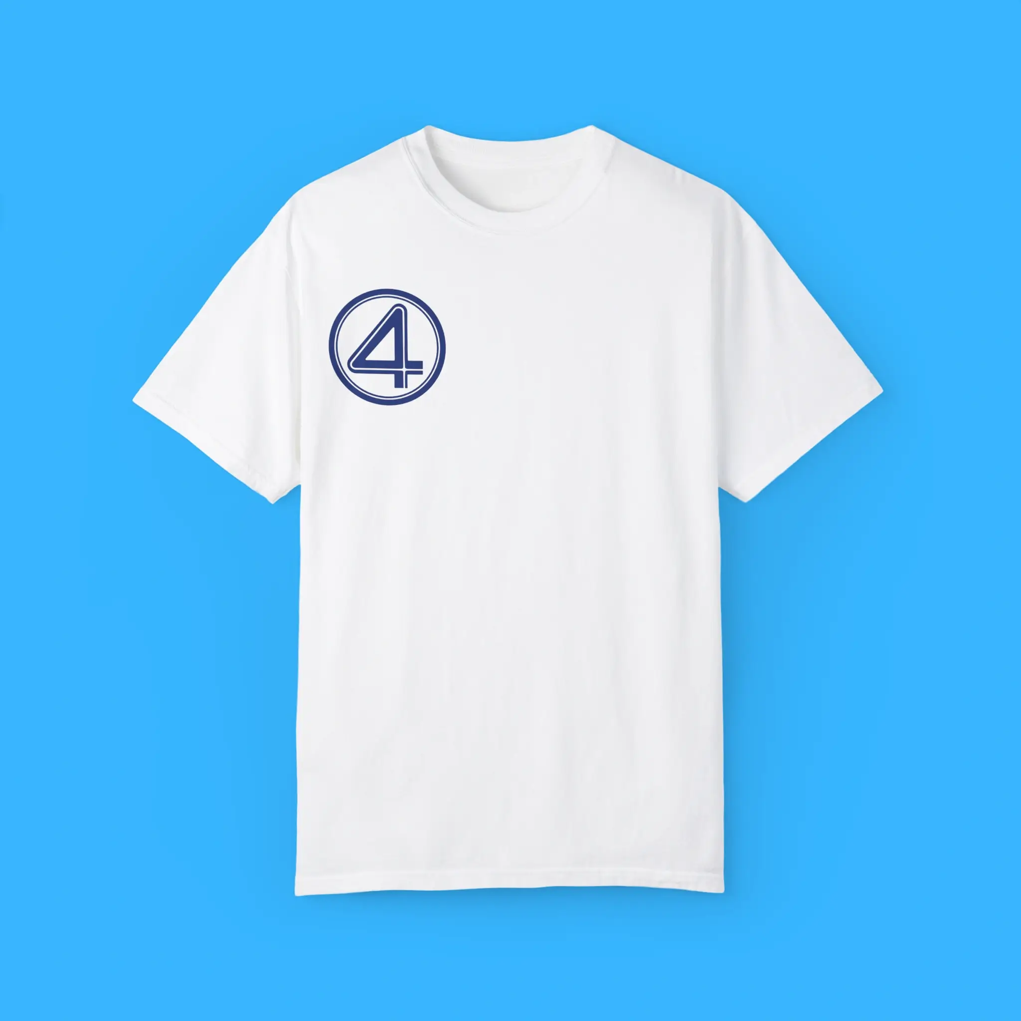 The-Fantastic-Four-Johnny-Storm-4-Number-Shirt The Fantastic Four Johnny Storm 4 Number Shirt