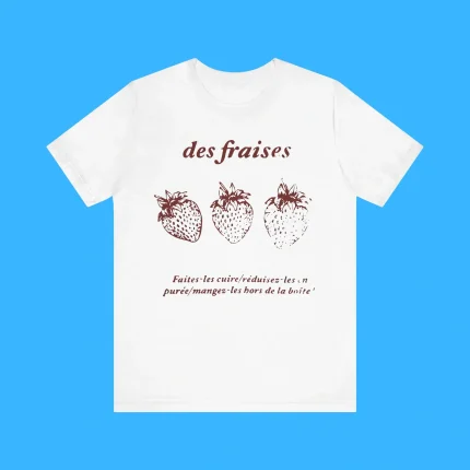 The Life List Alex Sofia Carson Des Fraises Shirt