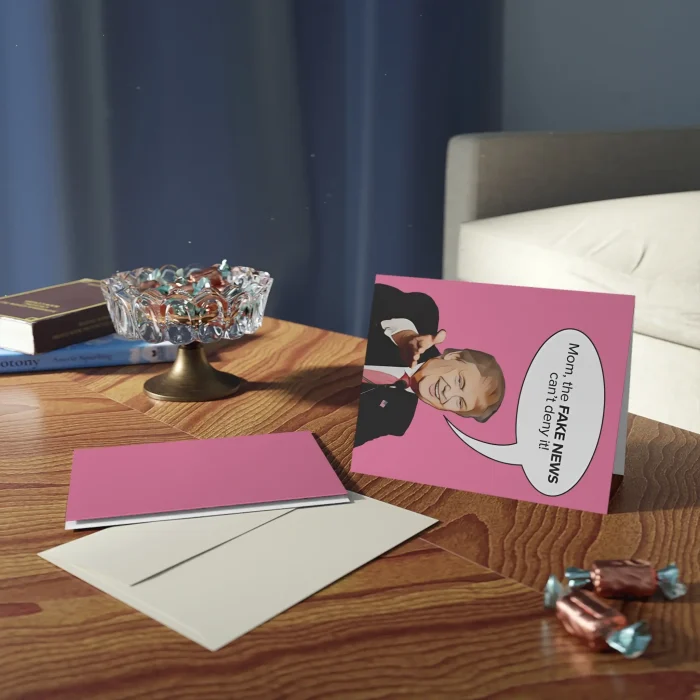 The fake News Can’t Deny It Trump Mother’s Day Context 2 Card