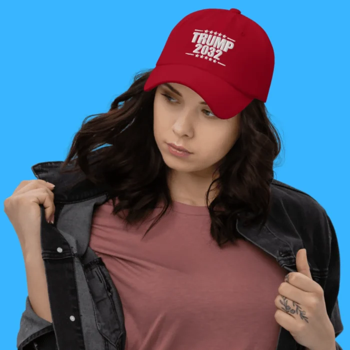 Trump 2032 Person Hat