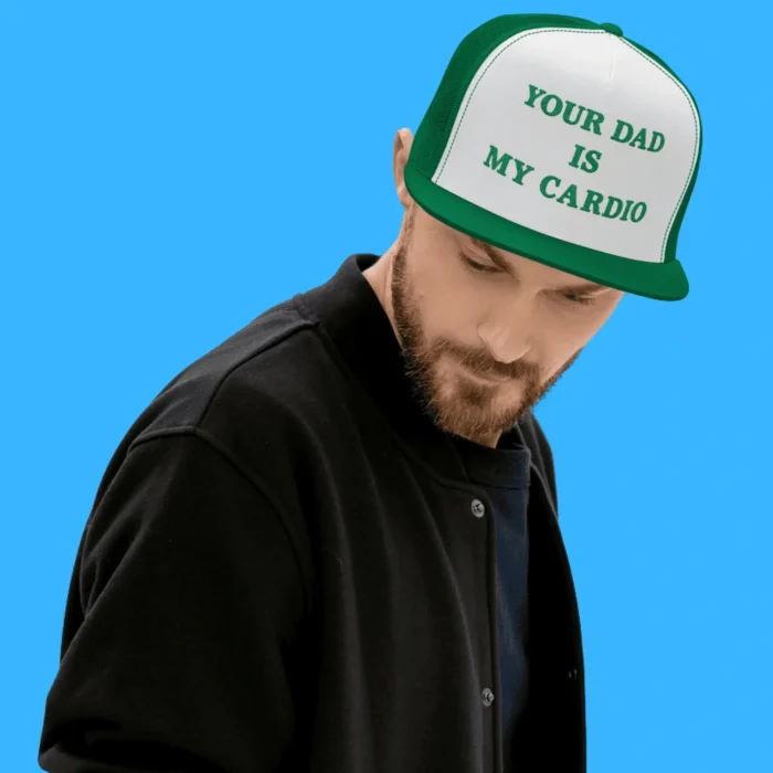 Your Dad Is My Cardio Person Men Hat
