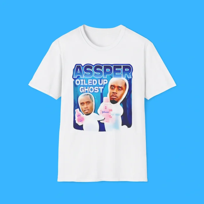 Assper Oiled Up Ghost White Shirt