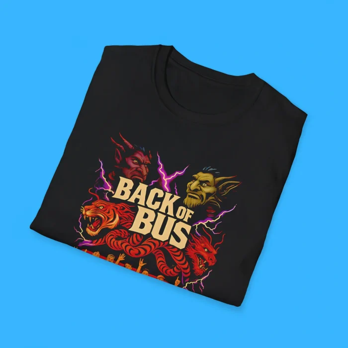 Back Of Bus Bussin With The Boys Official Tour Shirts
