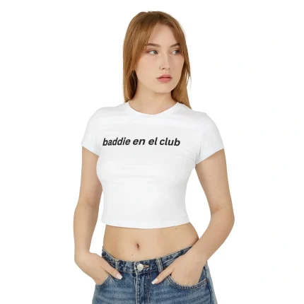 Baddie En El Club Person 2 Baby Tee