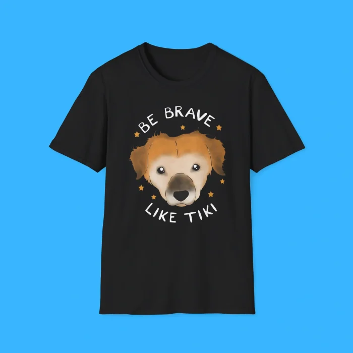 Be Brave Like Tiki Black Shirt