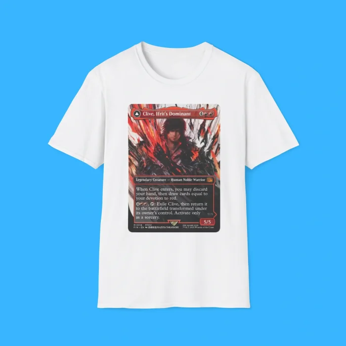Clive Ifrit’s Dominant borderless White Shirt