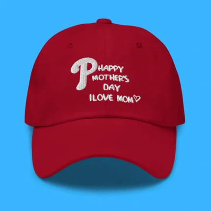 Happy Mother’s Day I Love Mom Hat