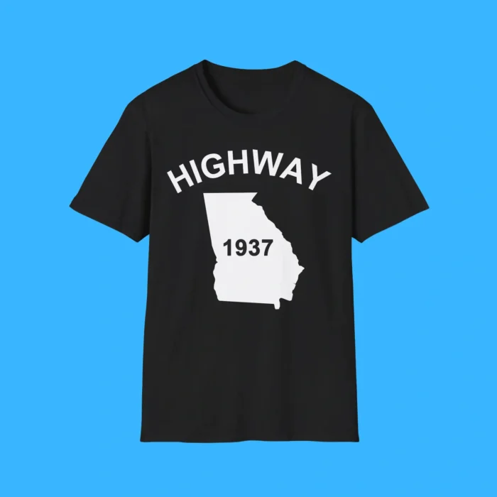 Highway 1937 Georgia Black Shirt