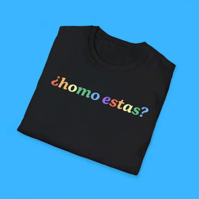 Homo Estas Rainbow Shirts