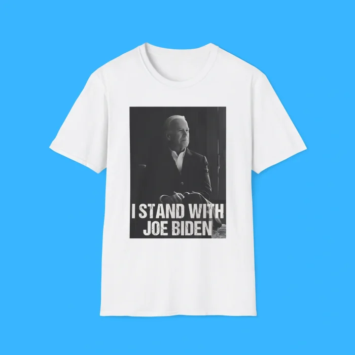 I Stand With Joe Biden White Shirt