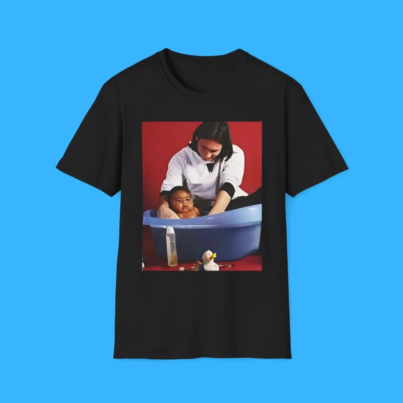 Messi With Lamine Yamal As A Baby Shirt