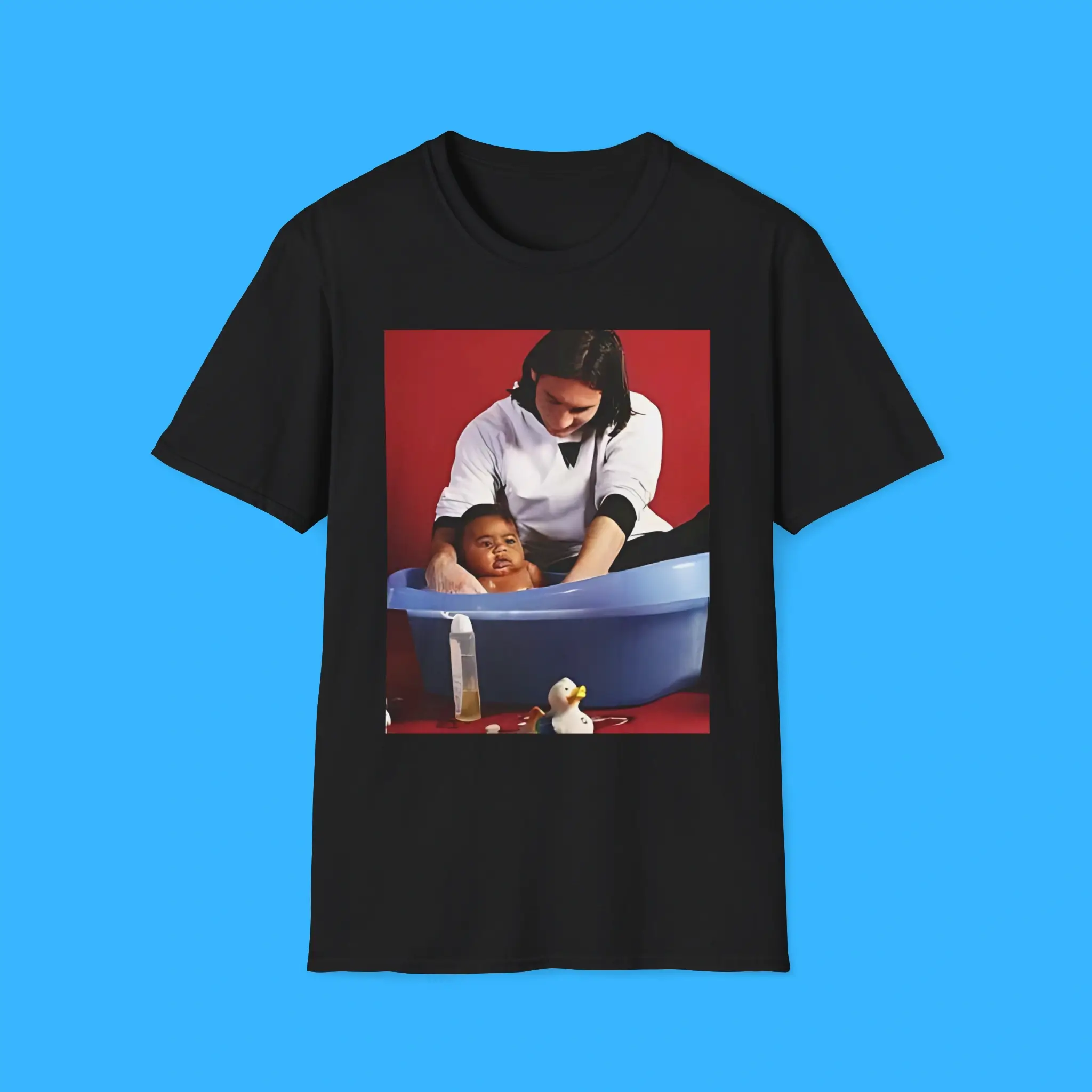 Messi With Lamine Yamal As A Baby Shirt