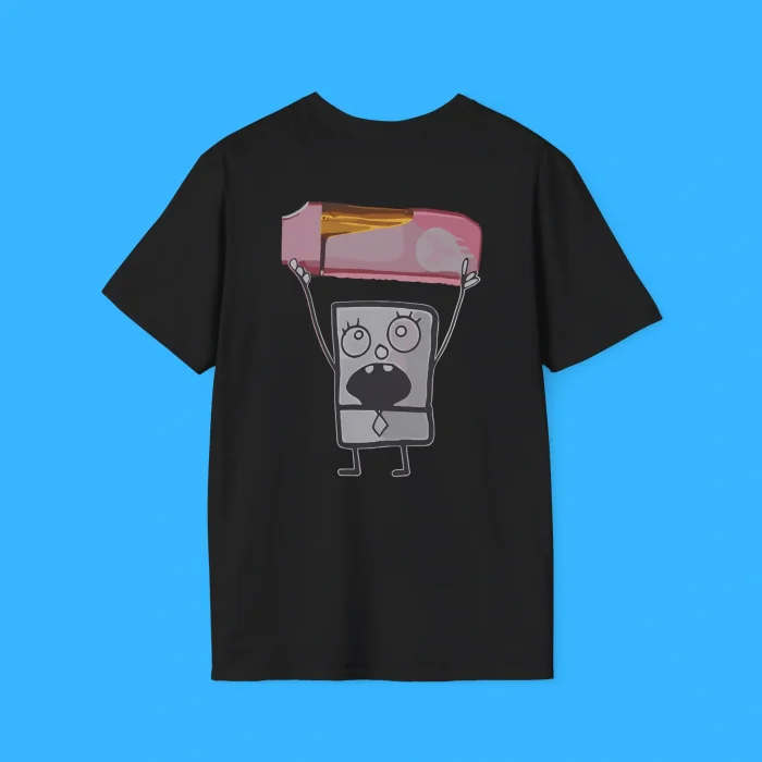 Muha Pink Doodlebob Back Shirt