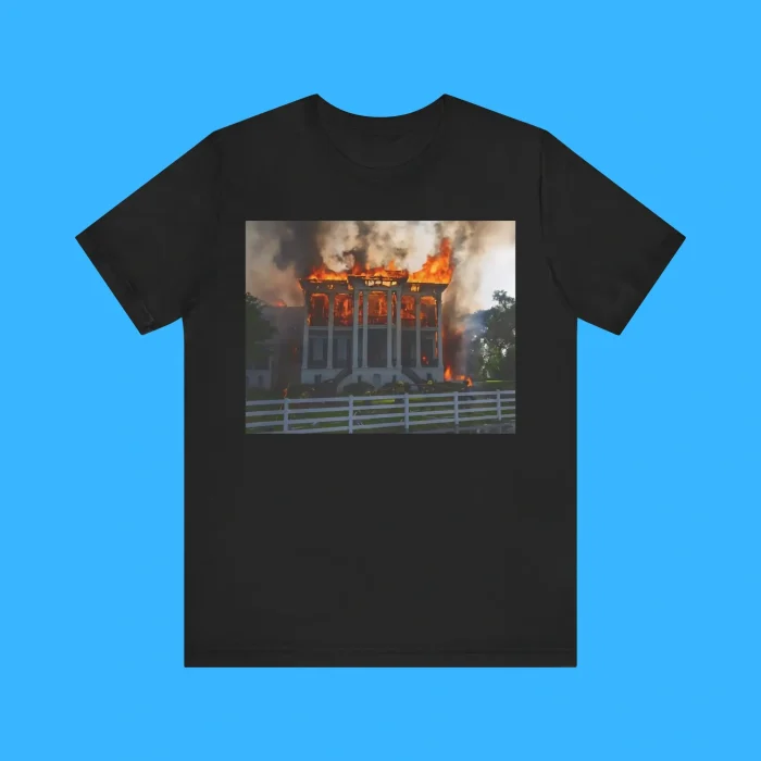 Nottoway Plantation Fire Premium Shirt