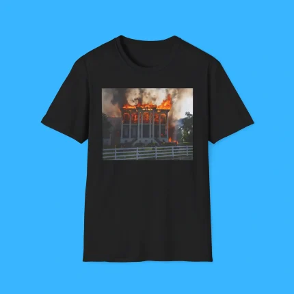 Nottoway Plantation Fire Shirt
