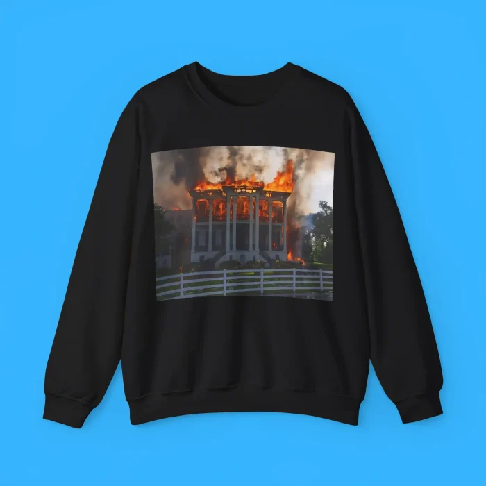 Nottoway Plantation Fire Sweatshirt