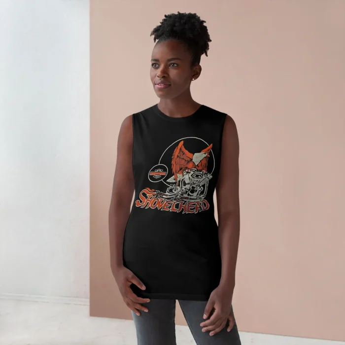 Poker Face Charlie Cale Harley-Davidson Shovelhead Person Tank Top