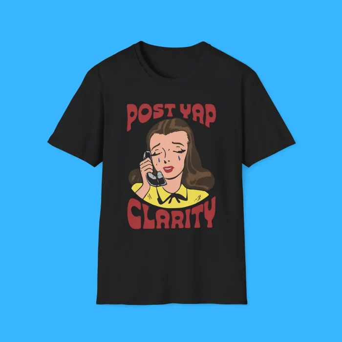 Post Yap Clarity Black Shirt
