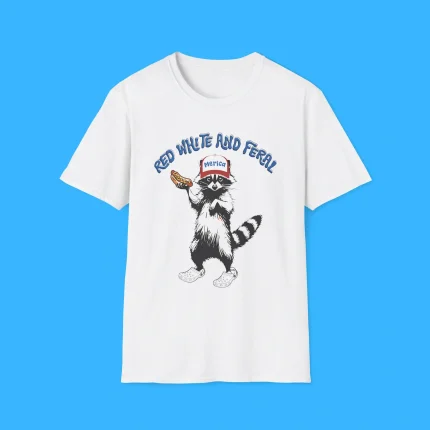 Red White And Feral Shirt