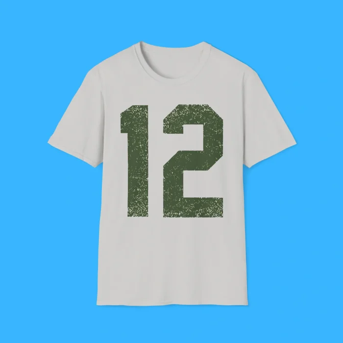 Summer House Ciara Miller 12 Number Ice Grey Shirt