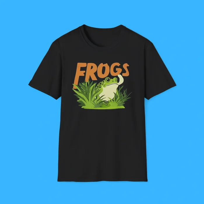 Summer of 69 Abby Frogs Black Shirt