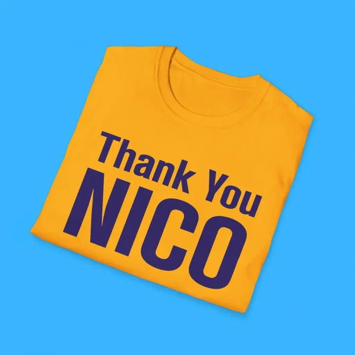 Thank You Nico Shirts