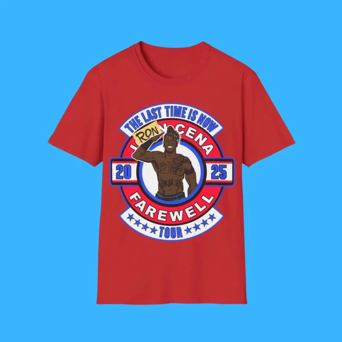 The Last Time Is Now Ron Cena 2025 Farewell Tour Front Shirt