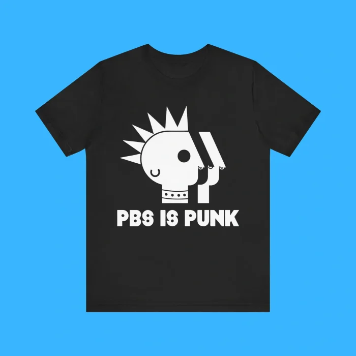 Two Crow Collective Pbs Is Punk Premium Shirt