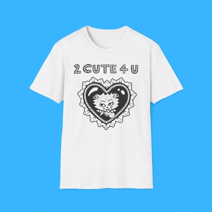 Aidabloom 2 Cute 4 U White Shirt