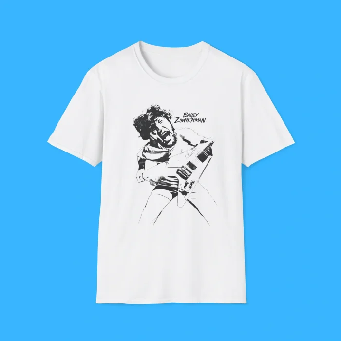 Bailey Zimmerman Bailey Scream White Shirt